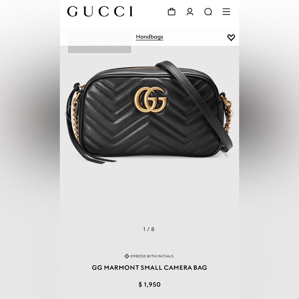 Gucci Marmont Camera Bag